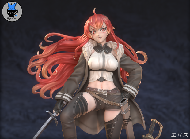 Eris エリス・グレイラット 無職転生 (3Dプリント用STLデータ)