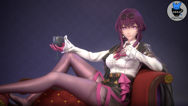  Kafka カフカ 崩壊：スターレイル (3Dプリント用STLデータ)