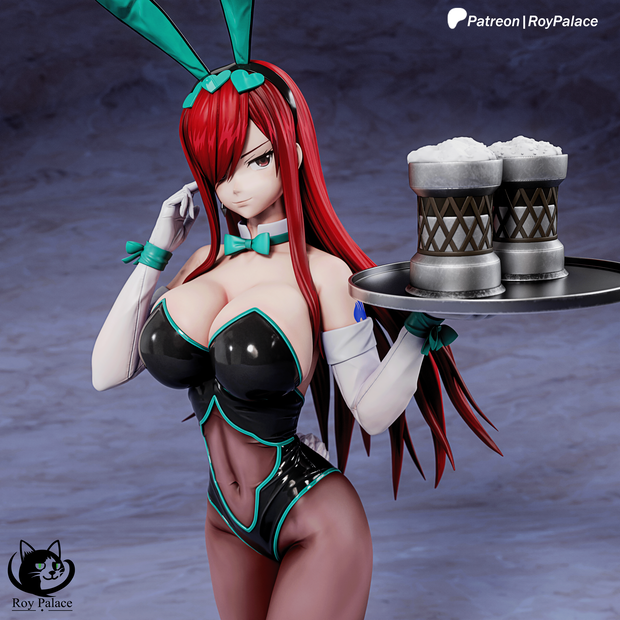 Erza - Fairy Tail - Figure for 3D Printing