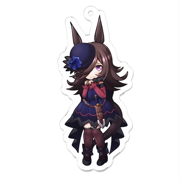 ウマ娘 THEキャラ デート 缶バッジ アクリルキーホルダー ライスシャワー ウマ娘 THEキャラ デート 缶バッジ アクリルキーホルダー ライス