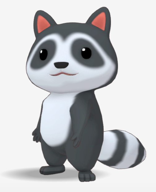 百變狸貓 Lovely Raccoon
