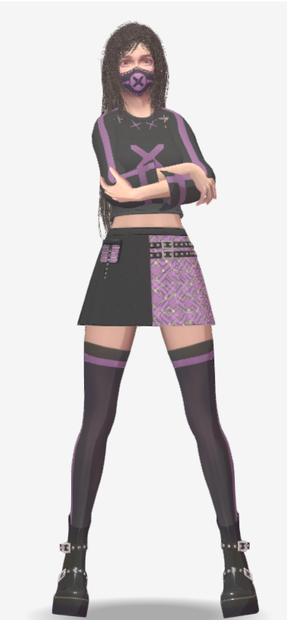 Realistic Girl Avatar  リアルな少女アバター VRM VRChat FBX