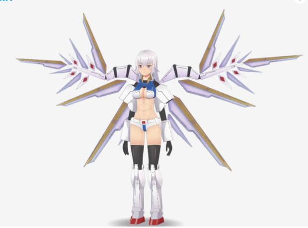 Wing Gundam Girl VRM ウイングガンダム 