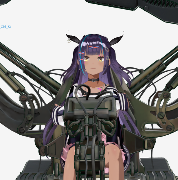 Huge Robot with a Girl 巨大ロボットと少女 VRM 1.0