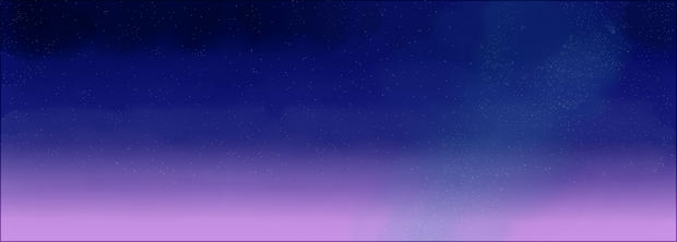 漫画風夜空HDRI