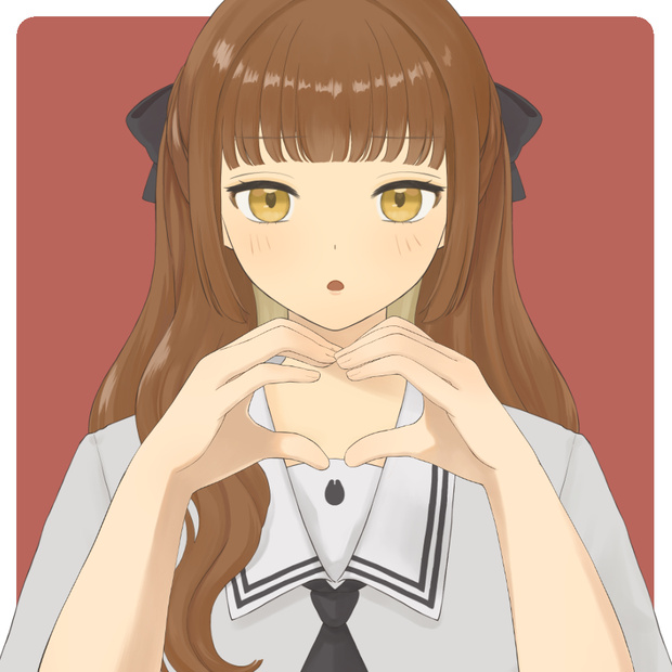 ハートポーズ
