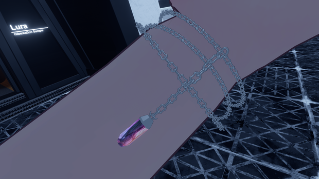 【VRchat向け】銀河のブレスレット（チョーカー）【テクスチャアニメーション付き】