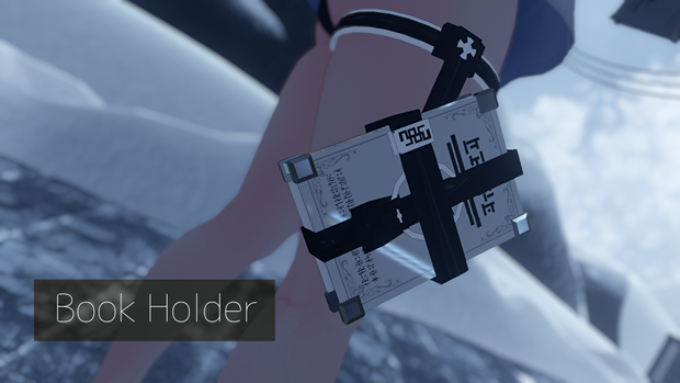 【VRChat向け】Book Holder【PB対応】