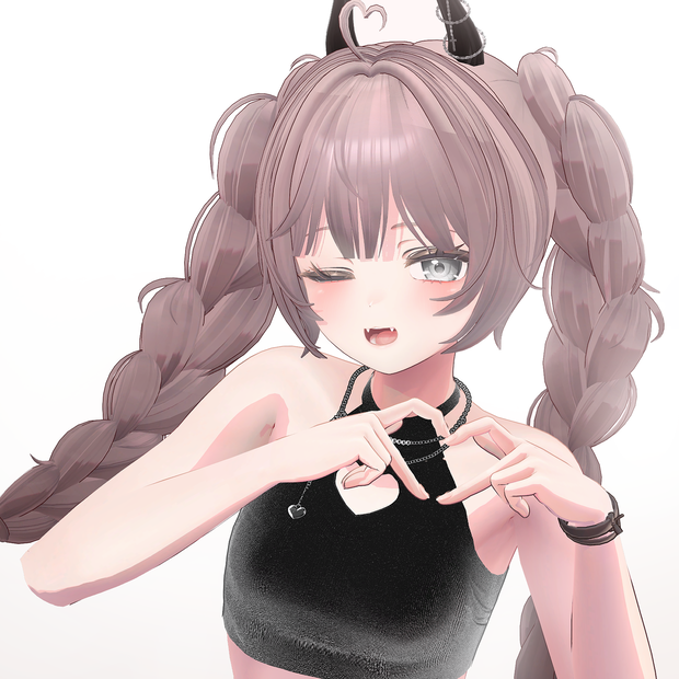 Two Braided Pigtails