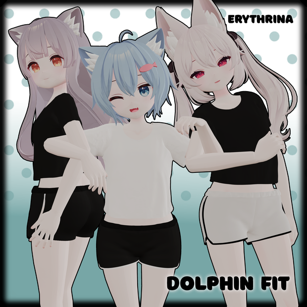 【6アバター対応】Dolphin Fit