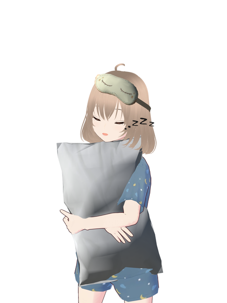 Sleepy girl