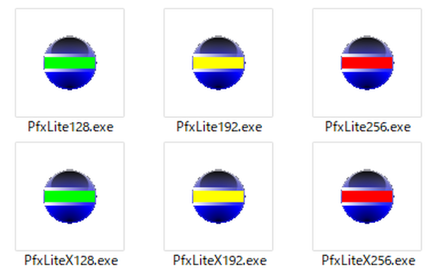 電子証明書専用ファイル暗号 PfxLite