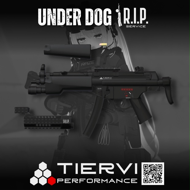 【VRChat向け】UNDER DOG R.I.P. - Tier6 Performance Parts