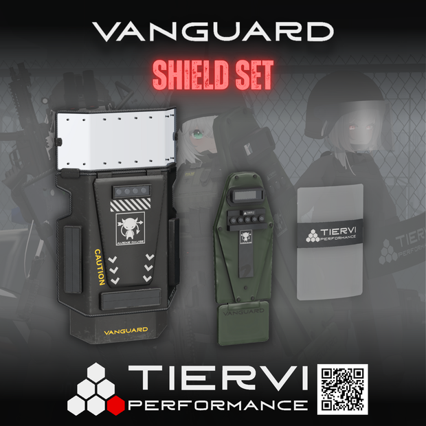 【VRChat向け】"VANGUARD" シールドセット