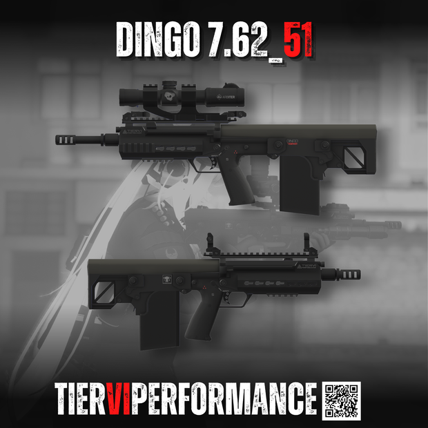 【SALE】【VRChat向け】DINGO 7.62x51 ブルパップライフル