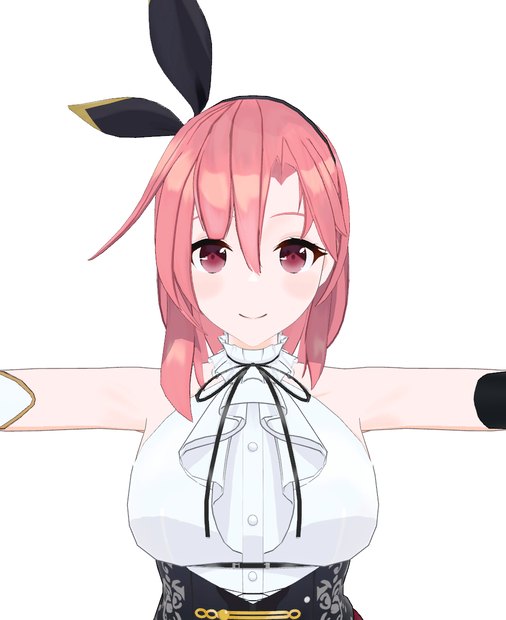 【無料】【VRC想定3Dモデル】ブラック・プリンス【アズールレーン】