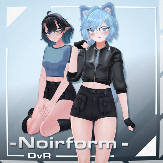 【4アバター対応】Noirform