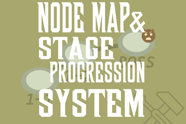 Unity用 ノードマップ＆ステージ進行システムアセット "Node Map & Stage Progression System"