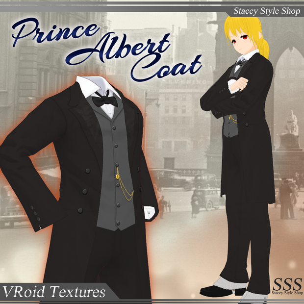 【VRoid】Prince Albert Coat