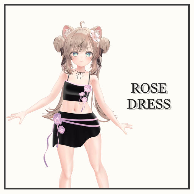 [ ROSE DRESS ] MANUKA