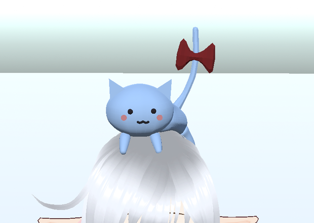 たれ猫(青)