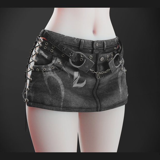 HANDCUFFED SKIRT - 森羅 - Shinra