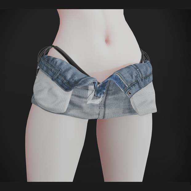 SKIRT INSIDE OUT + PANTIES 森羅 - Shinra