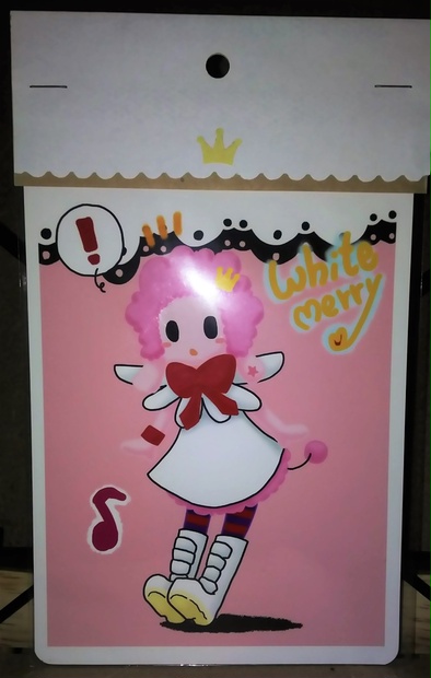 ポップンミュージック】ポストカード（ホワイト・メリー） - ちろる