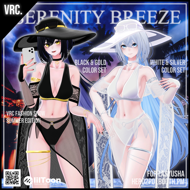 Serenity Breeze_ Bikini Package / 衣装 [VRC] 【for Lasyusha, Shinra】