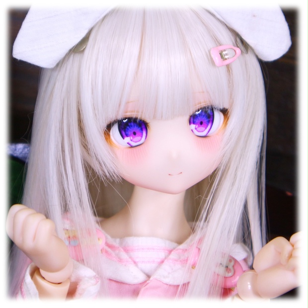 DDH-27 カスタムヘッド セミホワイト肌＋ディーラー様製アイ付 MDD