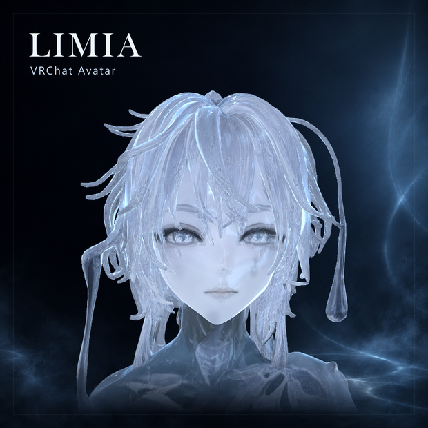 【VRChat／PC向け】LIMIA（リミア）｜半液体スライムアバター