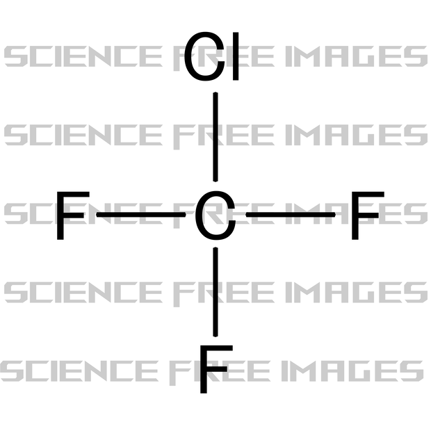 クロロトリフルオロメタン（Chlorotrifluoromethane）　CClF3