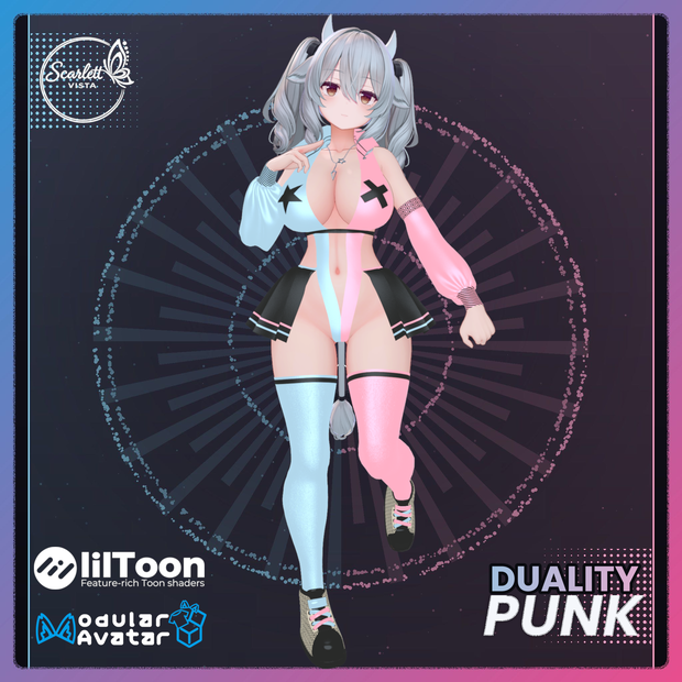 【Milltina ミルティナ対応】Duality Punk Set
