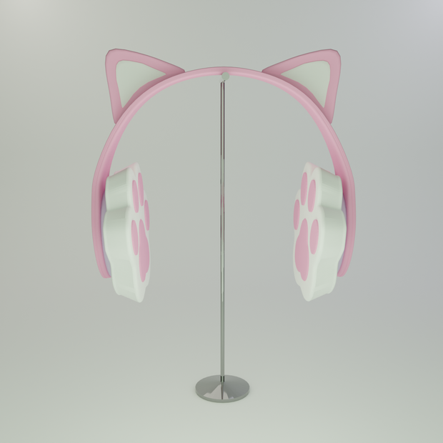 かわいいヘッドセット