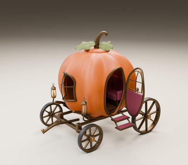 かぼちゃの馬車　Halloween対応