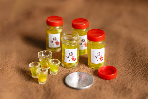 【自家製】ミニチュア梅酒（ハンドメイド）
