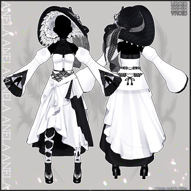 Anela【 #Vroid 】#superindoor　