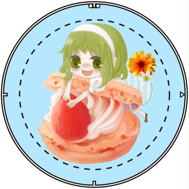 VOCALOID] GUMI缶バッジ - フラトレス - BOOTH