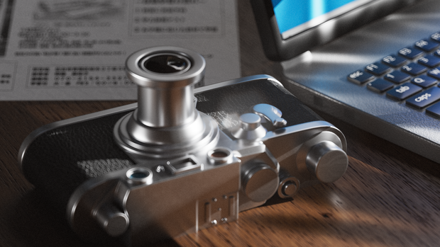 3Dモデル カメラ 3Dmodel camera [leica iiif]