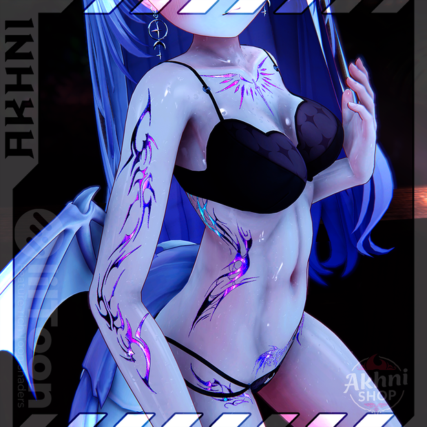 Succubus Warrior Tattoos / サキュバス・ウォリアー  💗🗡️