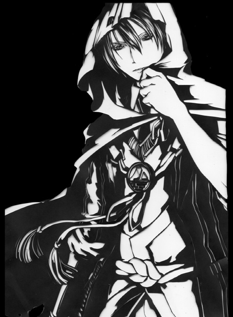 山姥切国広 切り絵クリアファイル オトギゾウシ Booth