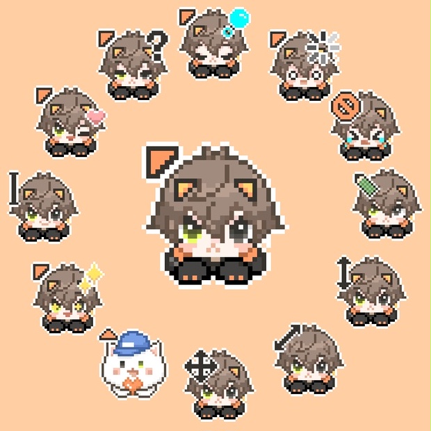 アルバーン・ノックス 動くマウスカーソル | Alban Knox Animated Mouse Cursors - NekoFura - BOOTH