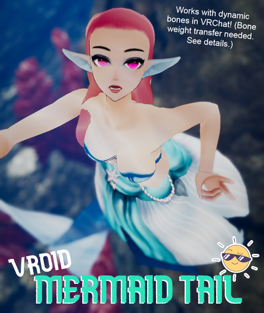 [VRoid] Mermaid Tail / 人魚のしっぽ
