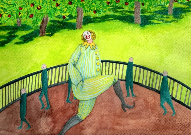 陽気なピエロ - 石井みつこ Mitsuko Ishiiの作品 - BOOTH