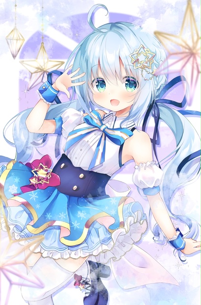 タルトタタン　オーダーページ 白雪姫 真白ユキアイドルがんぎめタペストリー🎀 - shiro - BOOTH