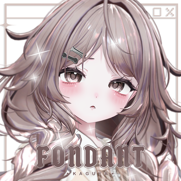 セール中！輝夜KAGUYA用]𝓛𝓸𝓿𝓮_𝓕𝓞𝓝𝓓𝓐𝓝𝓣! MakeUp Set | Face+Body+Eye+BlendShapes + Face Anim