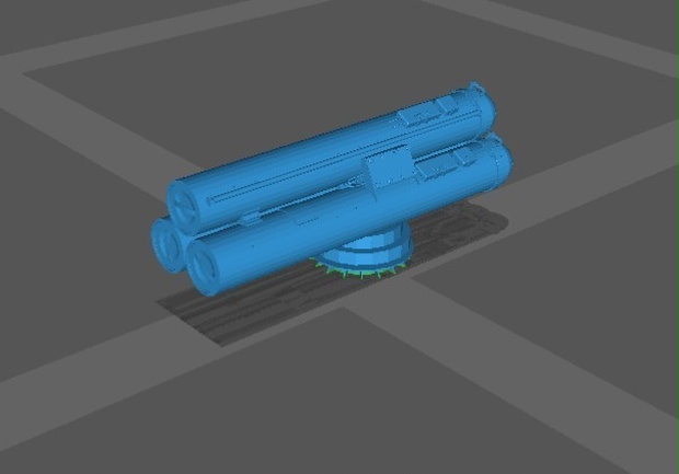 Mk.32 mod15 短魚雷発射管