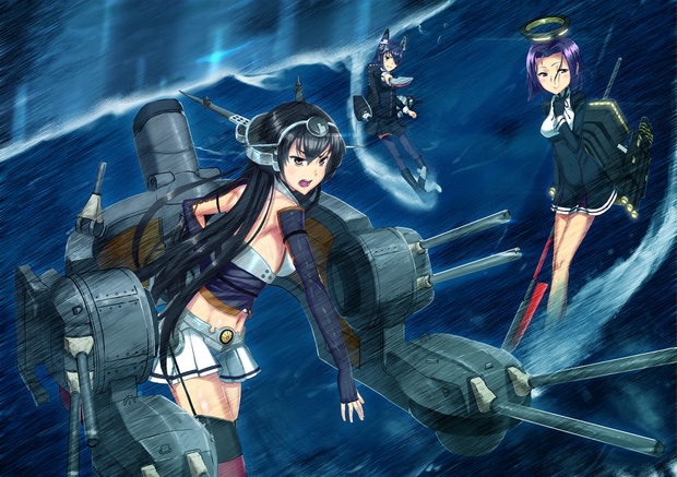 艦これ 天龍 長門 龍田PSD FILE - Bタイプエネルギー - BOOTH