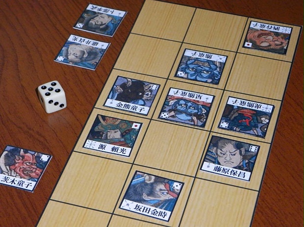 簡易将棋 頼光 らいこう 大江山の鬼退治 キジバト社 Booth 簡易将棋 頼光 らいこう 大江山の鬼退治 キジバト社 Booth