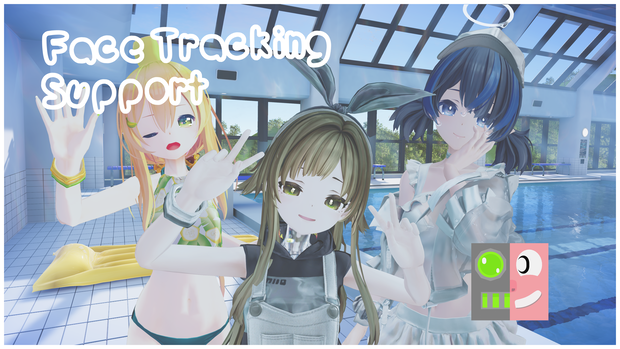 Season 1: Shizuku+Merotron+Bananachan - Face Tracking Add-on